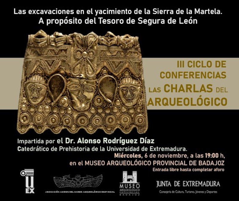 Conferencia del ciclo «Otoño en el arqueológico 2024» I Excavaciones en el yacimiento de la Sierra de la Martela