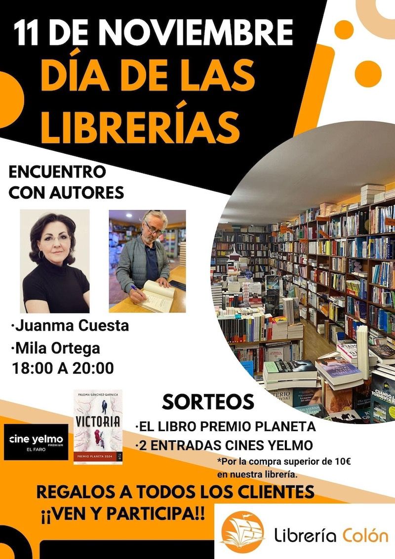 Encuentro con autores por el Día de las Librerías