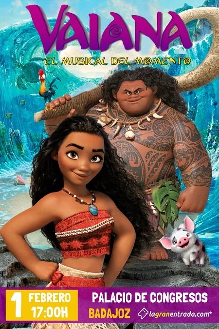 VAIANA - EL MUSICAL DEL MOMENTO