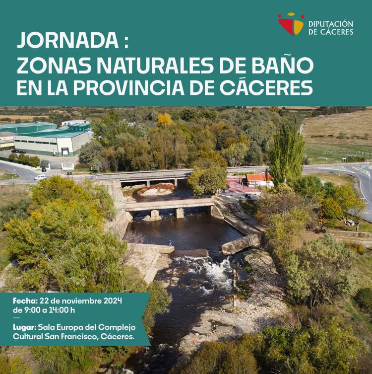 Jornadas sobre Zonas Naturales de Baño en la provincia de Cáceres