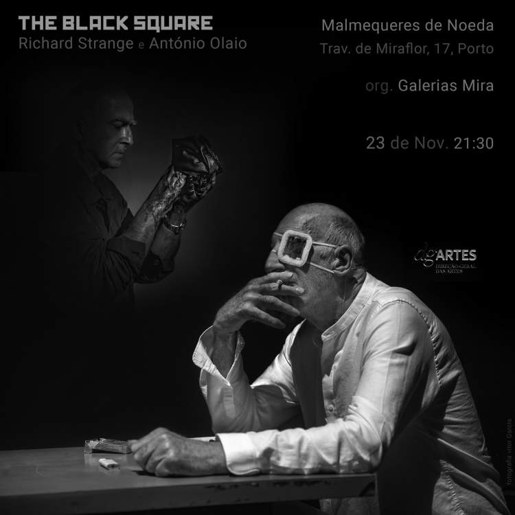 THE BLACK SQUARE - Richard Strange e António Olaio