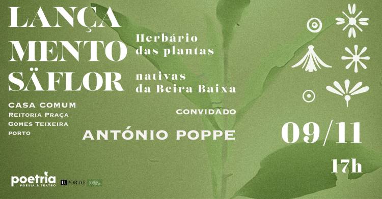 Herbário Esfera das Plantas Nativas da Beira Beixa, de Säflor - Lançamento e Apresentação  