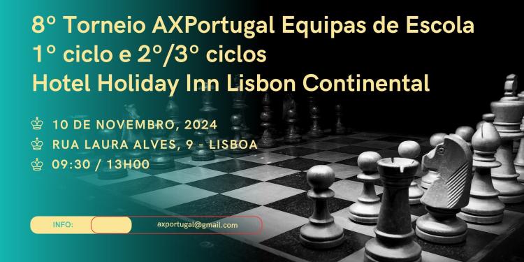 8º Torneio AXPortugal Equipas de Escola