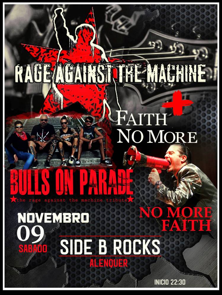 Tributos: RAGE AGAINST THE MACHINE + FAITH NO MORE | Bulls On Parade + No More Faith