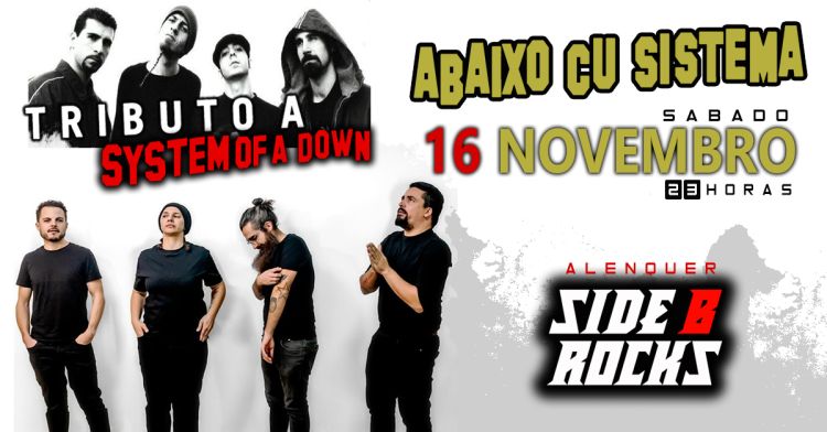 ABAIXO CU SISTEMA | The System Of a Down tribute - Side B Rocks