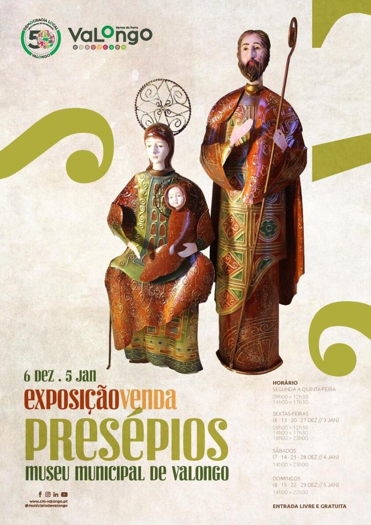 Exposição/Venda de Presépios no Museu Municipal de Valongo