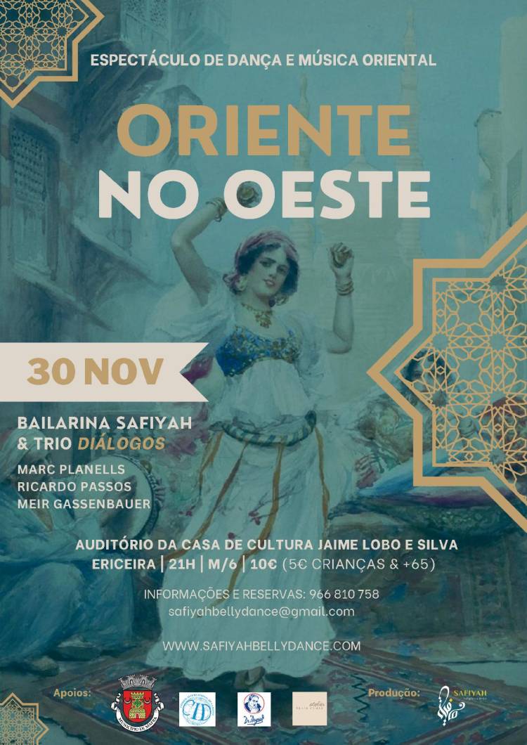 Espetáculo de dança 'Oriente no Oeste'