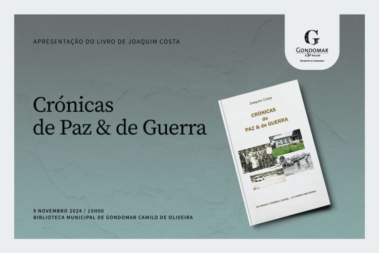 Apresentação do livro “Crónicas de Paz & de Guerra”