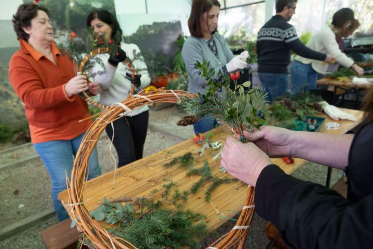 Workshop 'Coroas de Natal'