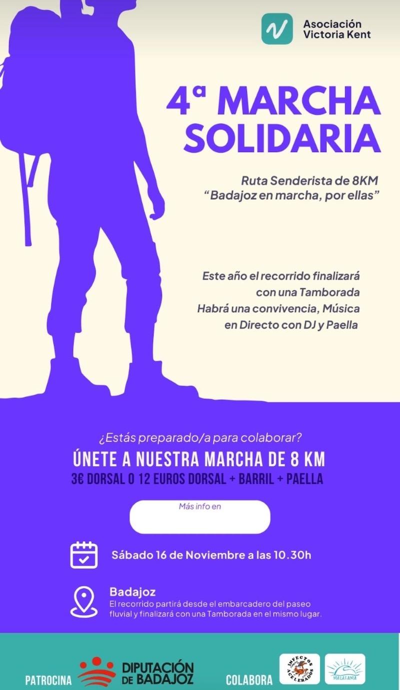 4 Marcha Solidaria 'Badajoz en marcha, por ellas'