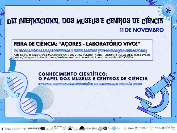 Feira de Ciência: Açores - Laboratório Vivo!