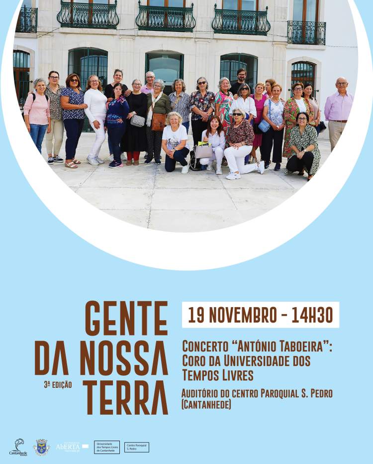 Concerto “António Taboeira”: Coro da Universidade dos Templos Livres do Concelho de Cantanhede