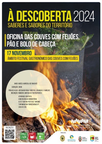 Oficina das Couves com Feijões, Pão e Bolo de Cabeça