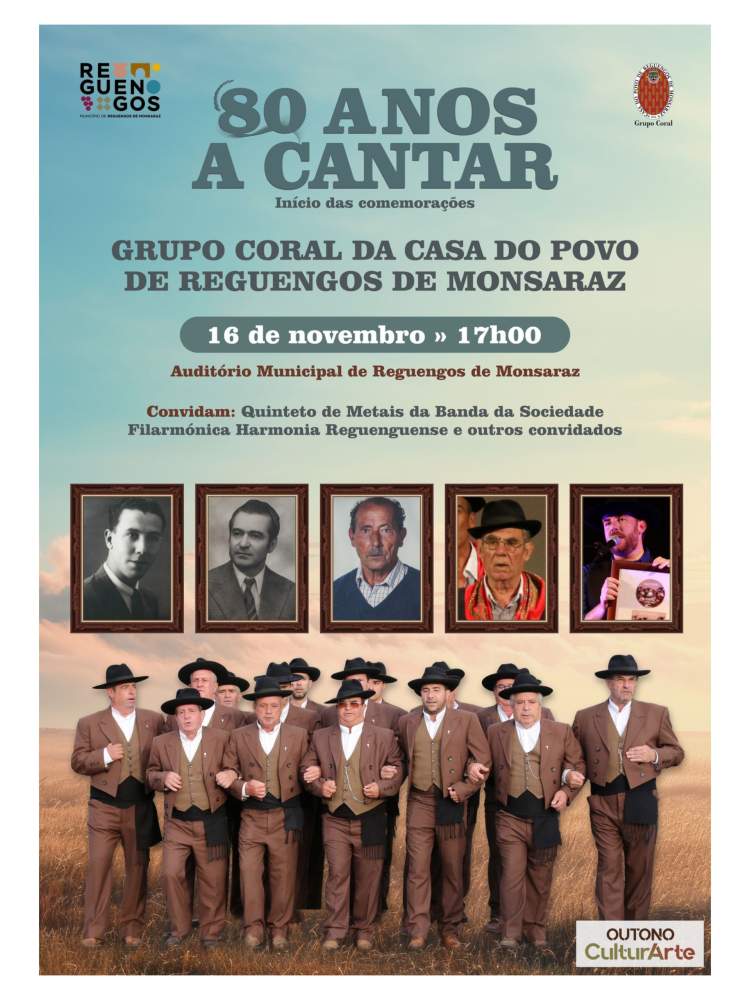 80 Anos a Cantar! Grupo Coral da Casa do Povo de Reguengos de Monsaraz