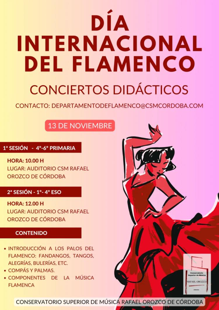 Flamenco en el Conservatorio Superior de Música Rafael Orozco