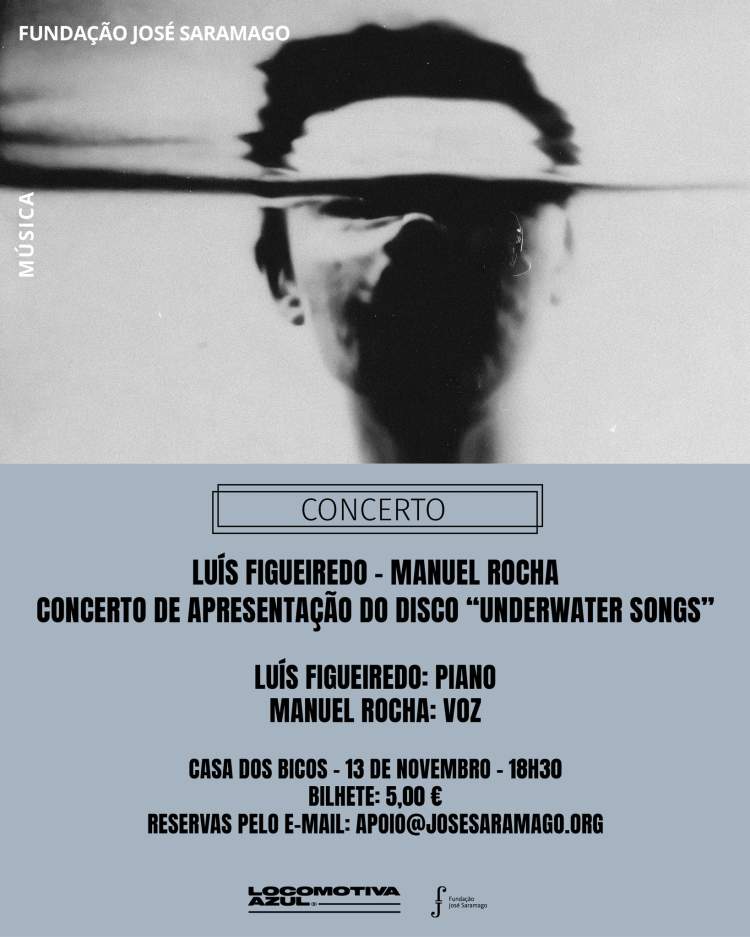 Apresentação do disco “Underwater Songs”, de Luís Figueiredo e Manuel Rocha