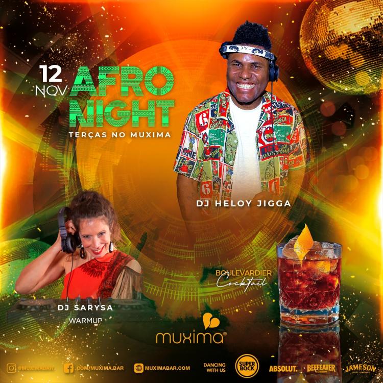 TERÇA 12 NOV  【 Ａｆｒｏ　Ｎｉｇｈｔ】