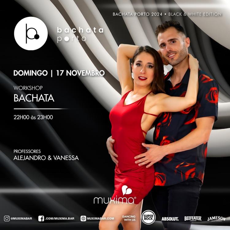 DOMINGO 17 - Workshop  BACHATA PORTO 2024