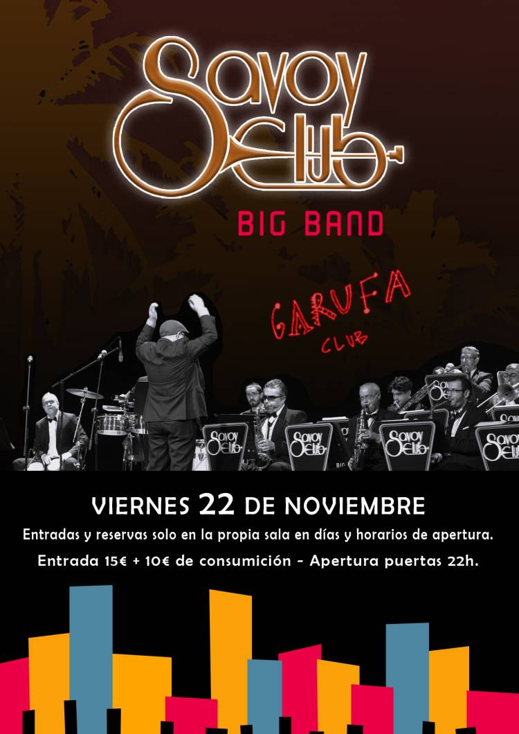 SAVOY CLUB BIGBAND en Concierto