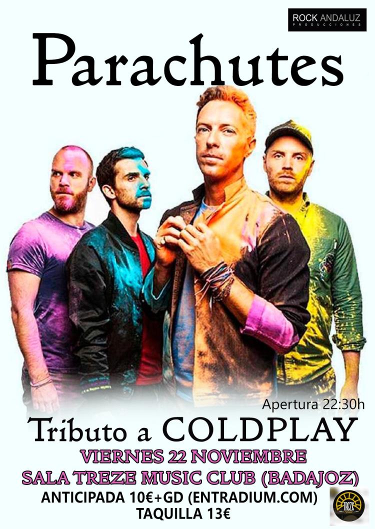 PARACHUTES - TRIBUTO A COLDPLAY (BADAJOZ)