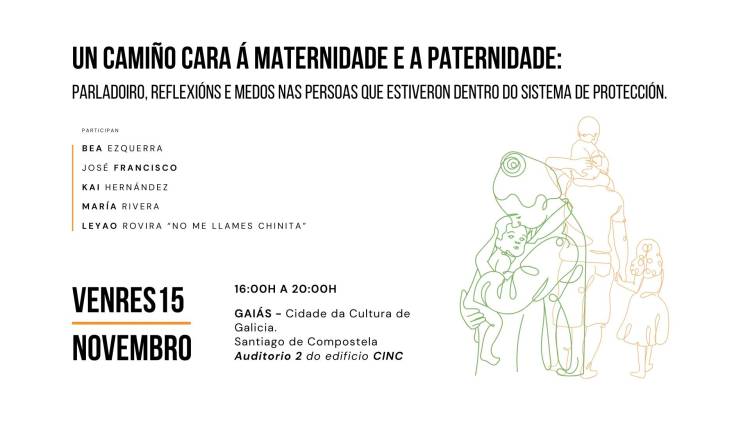 CONVERSATORIO EN PRIMEIRA PERSOA: Un camiÑo cara á maternidade e paternidade. (Aberta ao público)