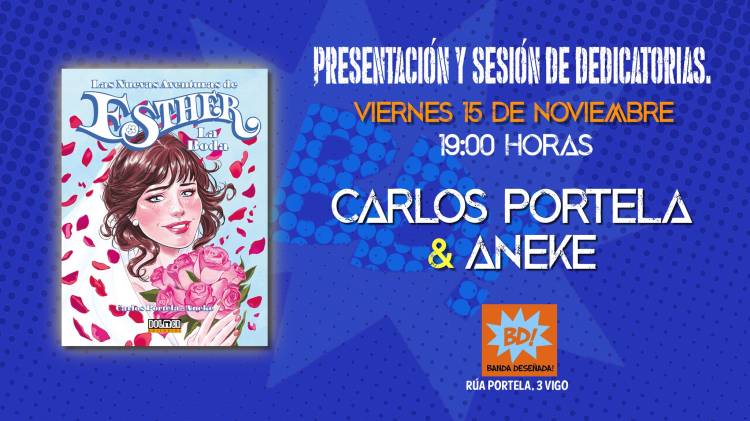 PRESENTACIÓN LA BODA DE ESTHER CON ANEKE Y CARLOS PORTELA