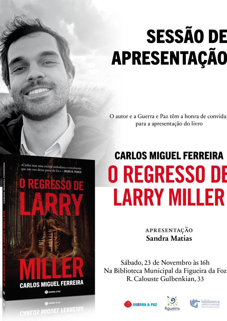 Apresentação do livro  «O Regresso de Larry Miller»