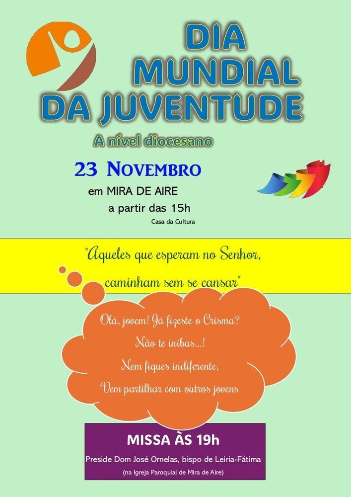 Dia Mundial da Juventude - Encontro de Jovens da Diocese