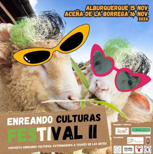 Festival Enreando Culturas II en la Aceña de la Borrega el sábado 16 de noviembre