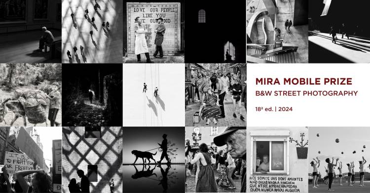 Inauguração da 18ª ed. MIRA Mobile Prize B&W Street Photography