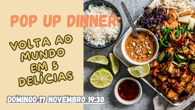 Pop UP: Volta ao mundo em 5 delícias 