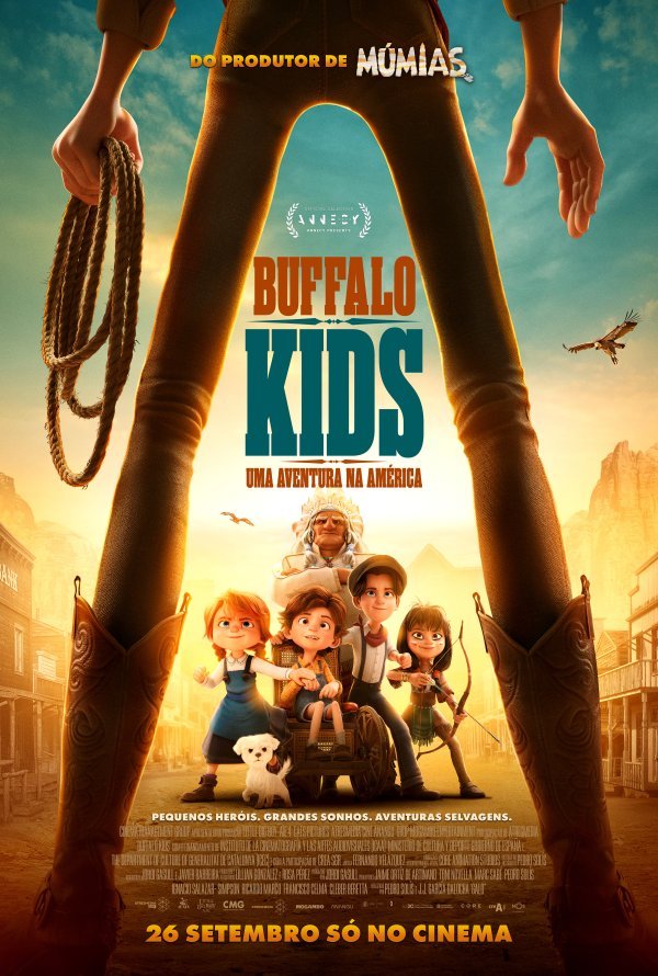 Cinema - Buffalo Kids: Uma Aventura na América