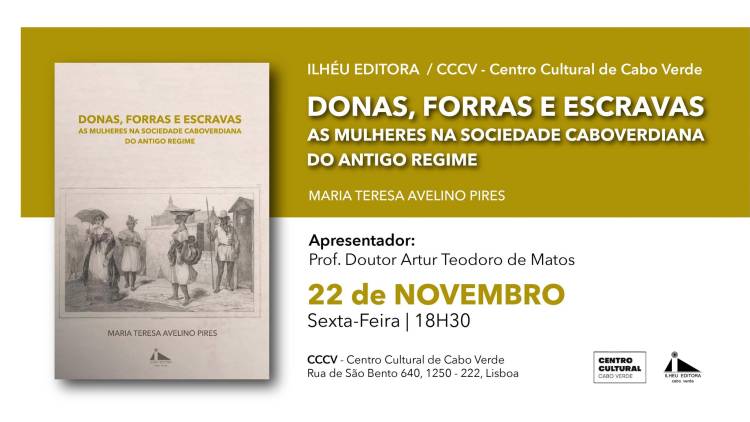 Lançamento do Livro | Donas, Forras e Escravas | Maria Pires