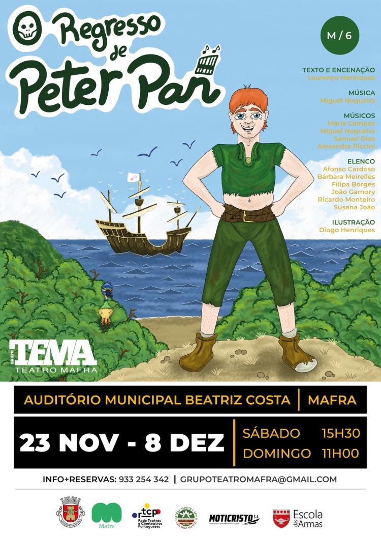 Teatro 'O Regresso de Peter Pan'