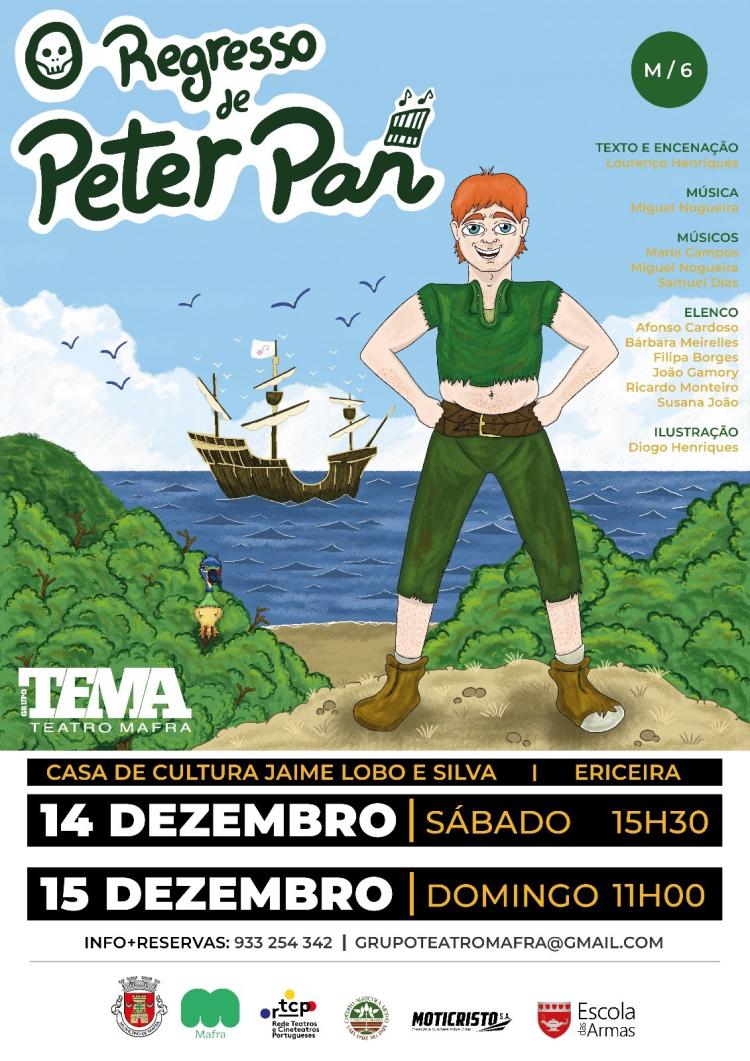 Teatro 'O Regresso de Peter Pan'