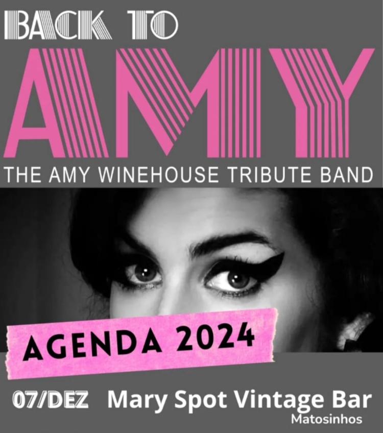 The Amy Whinehouse Tribute @ Mary Spot Vintage Bar - Matosinhos