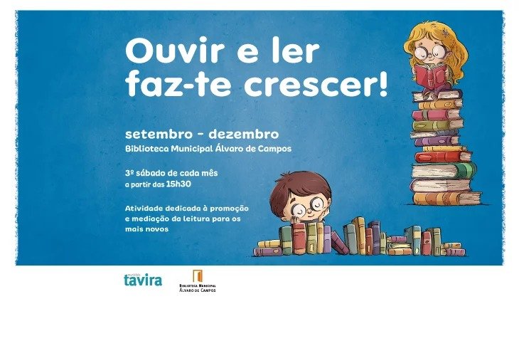 “Ouvir e ler faz-te crescer!”