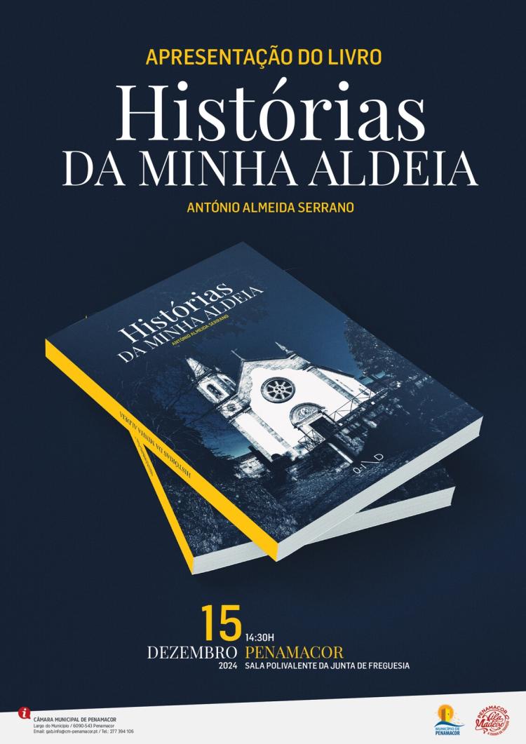 Apresentação do livro 'Histórias da Minha Aldeia'