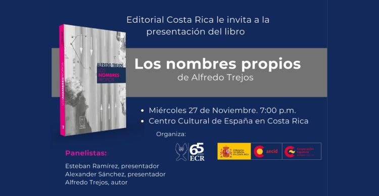 Presentación del poemario: «Los nombres propios»