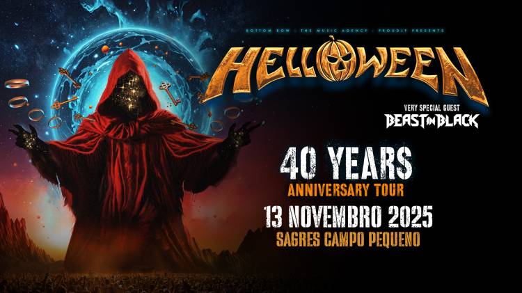 HELLOWEEN - 40 YEAR ANNIVERSARY TOUR | LISBOA