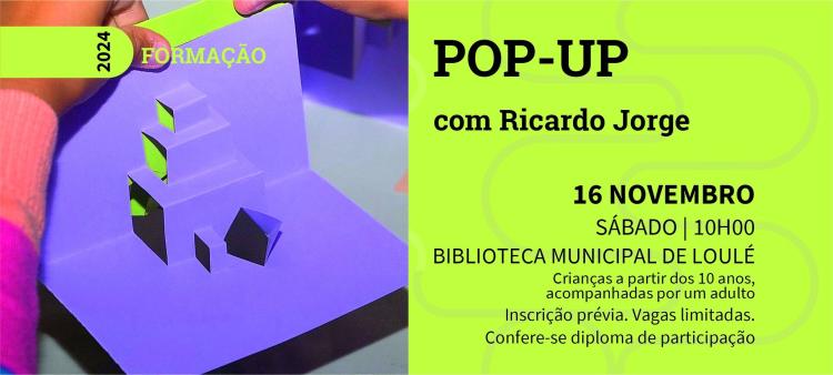 Formação em Pop-up com Ricardo Jorge