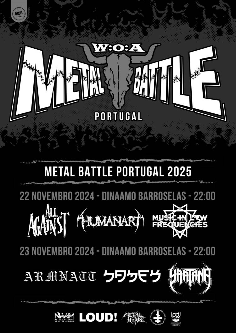 METAL BATTLE PORTUGAL 2025 / Classificativas