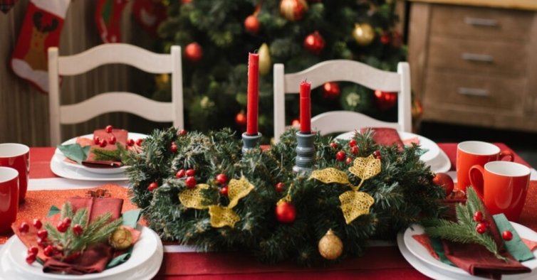 Workshop de Mesas de Natal, pela colega Mitú Branco