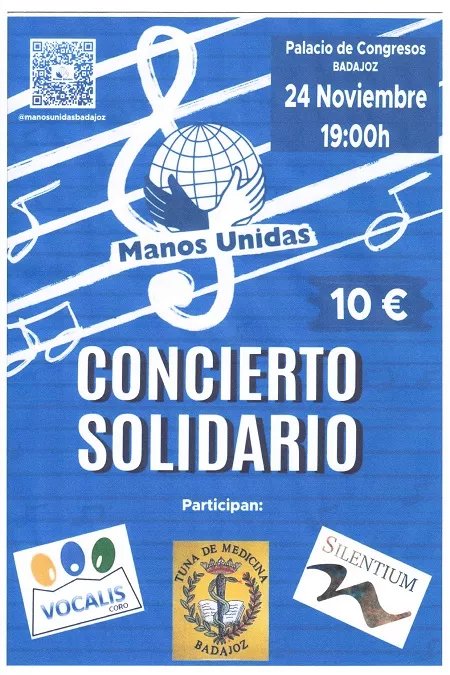 CONCIERTO SOLIDARIO - MANOS UNIDAS