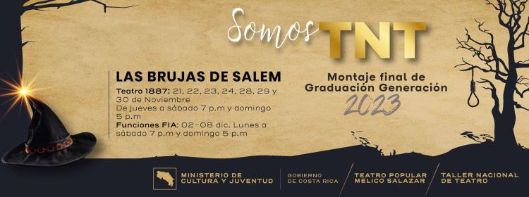 MUSICAL: "Las Brujas de Salem"