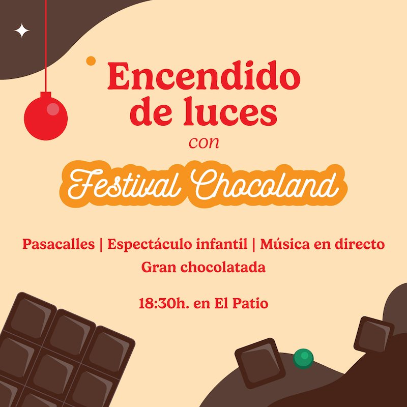 Encendido de luces en el Centro Comercial El Faro