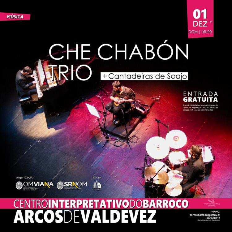 CHE CHABÓN TRIO + CANTADEIRAS DE SOAJO