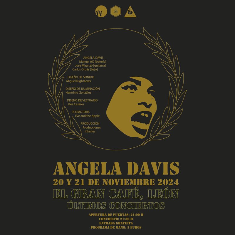 Angela Davis en concierto. El Gran Café