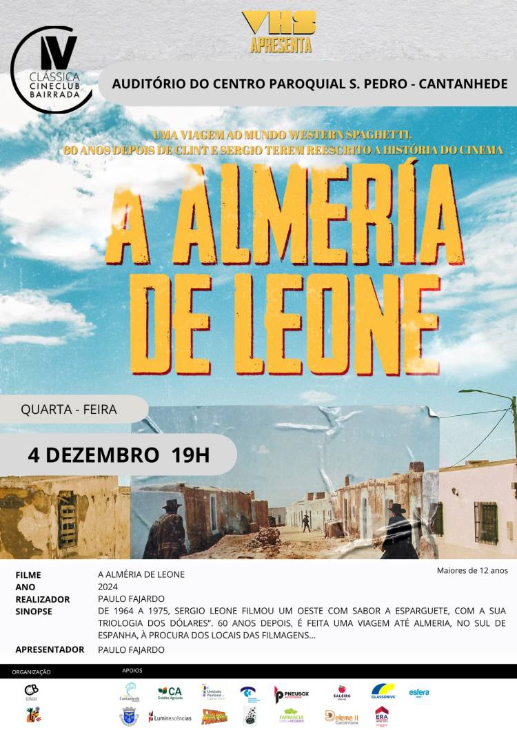 Cinema: 'A Almeria de Leone' de Paulo Fajardo 