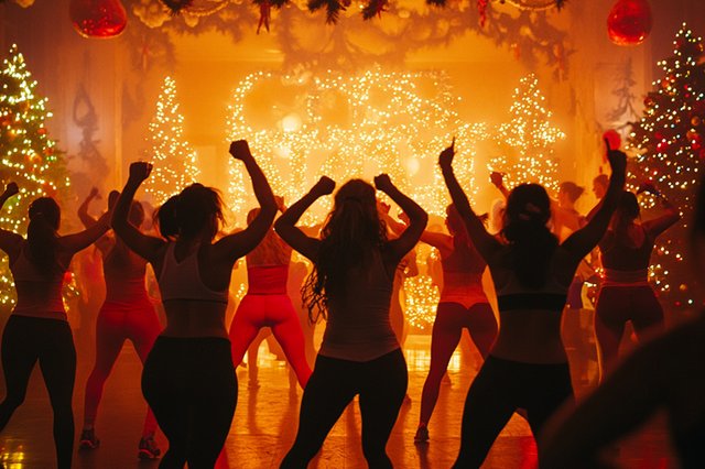 Aula de Zumba Especial de Natal